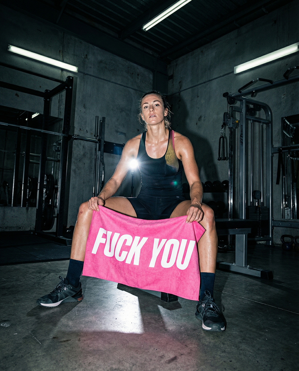 FUCK YOU Gym Towel