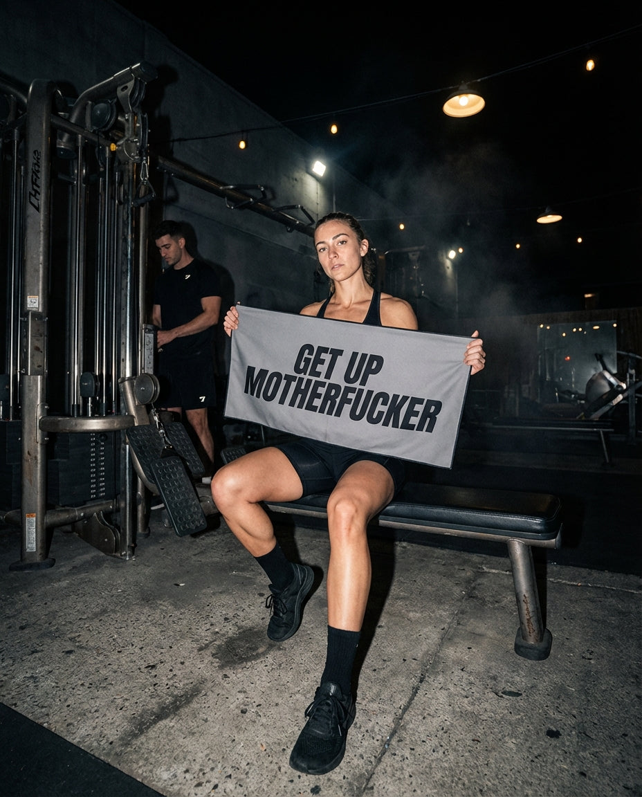 Get Up Mother Fucker Gym Towel
