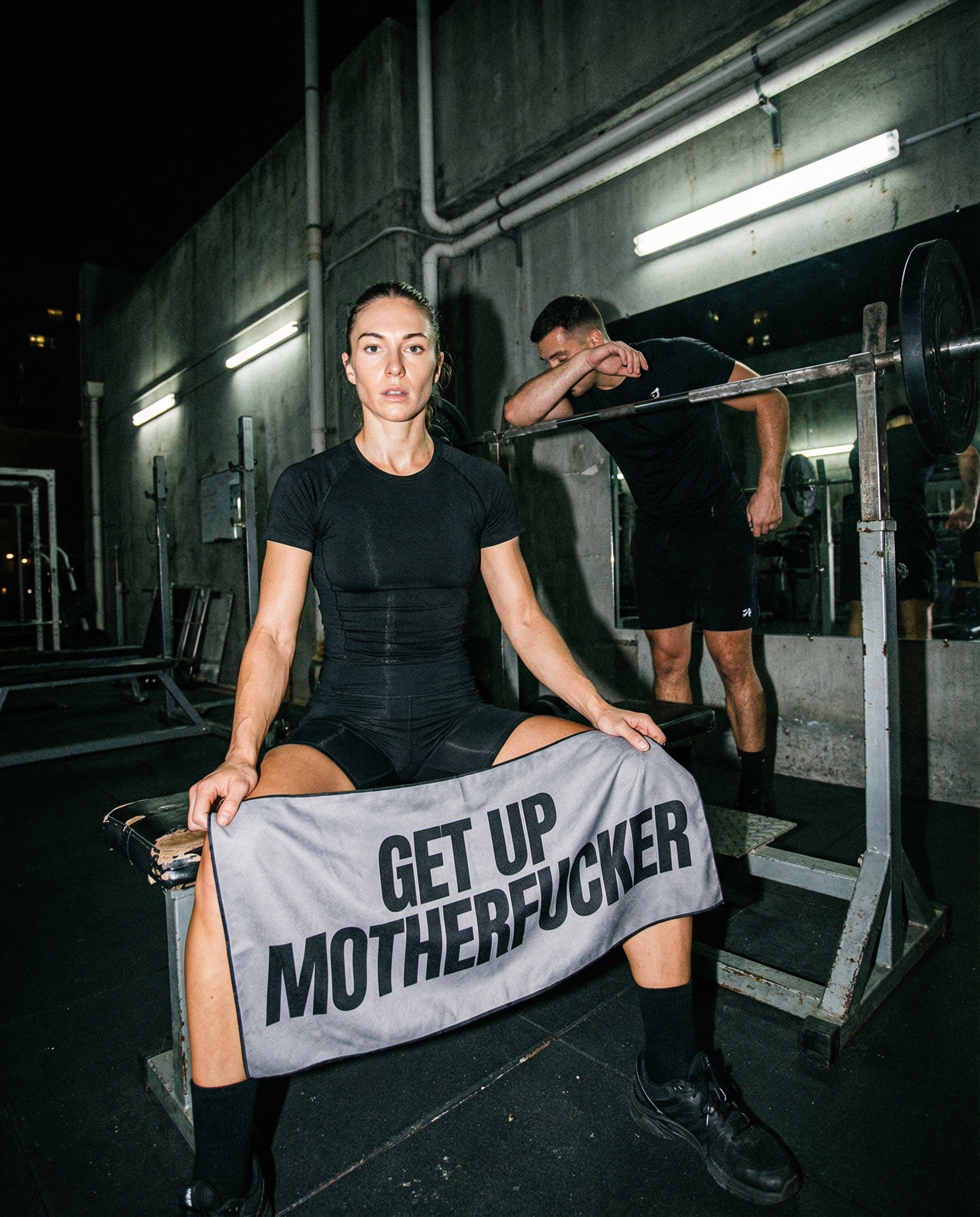 Get Up Mother Fucker Gym Towel