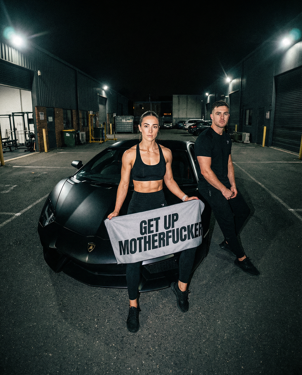Get Up Mother Fucker Gym Towel