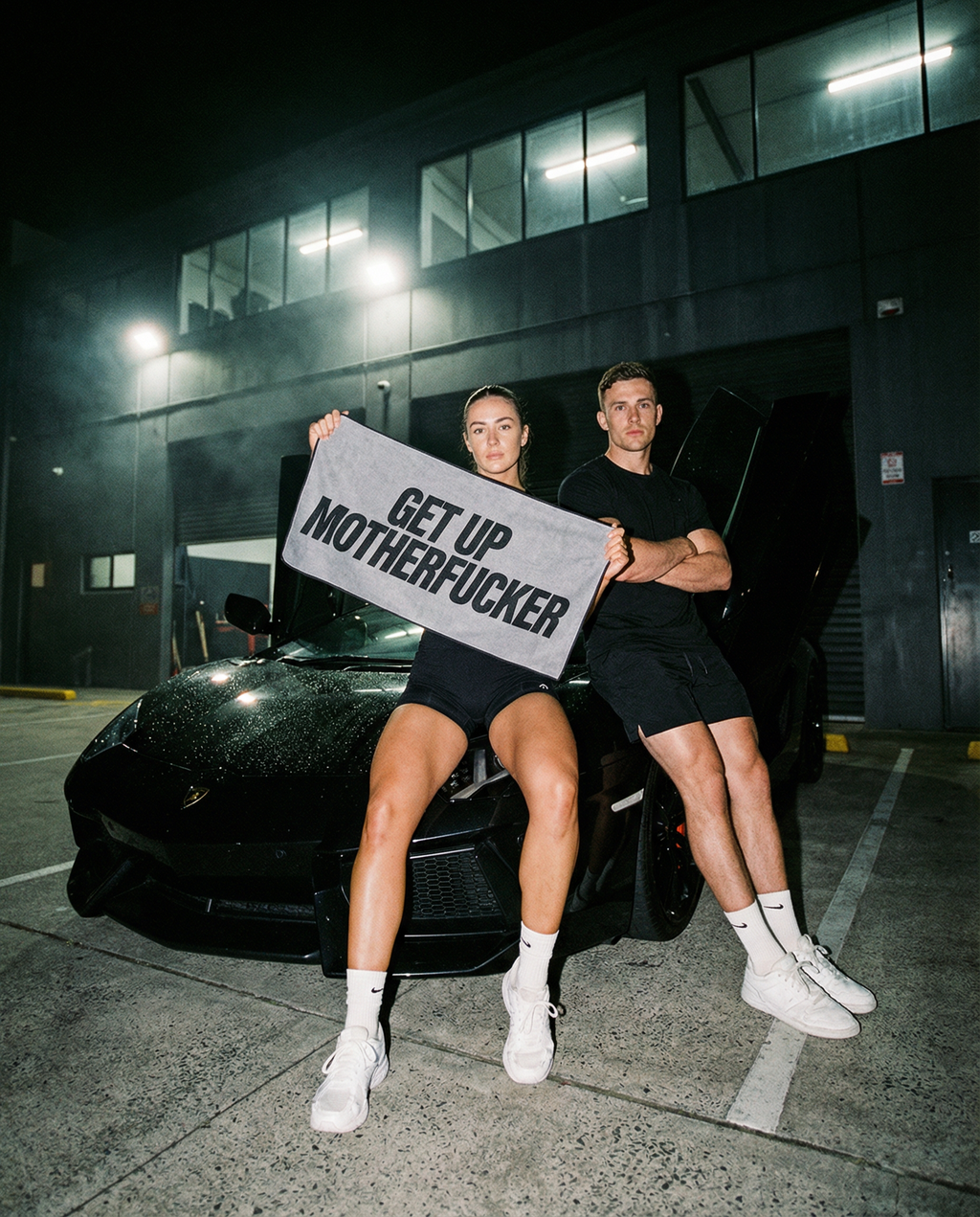 Get Up Mother Fucker Gym Towel