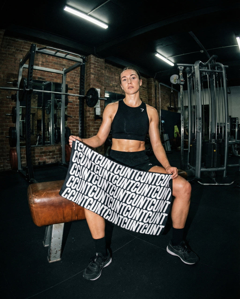 CUNT Gym Towel
