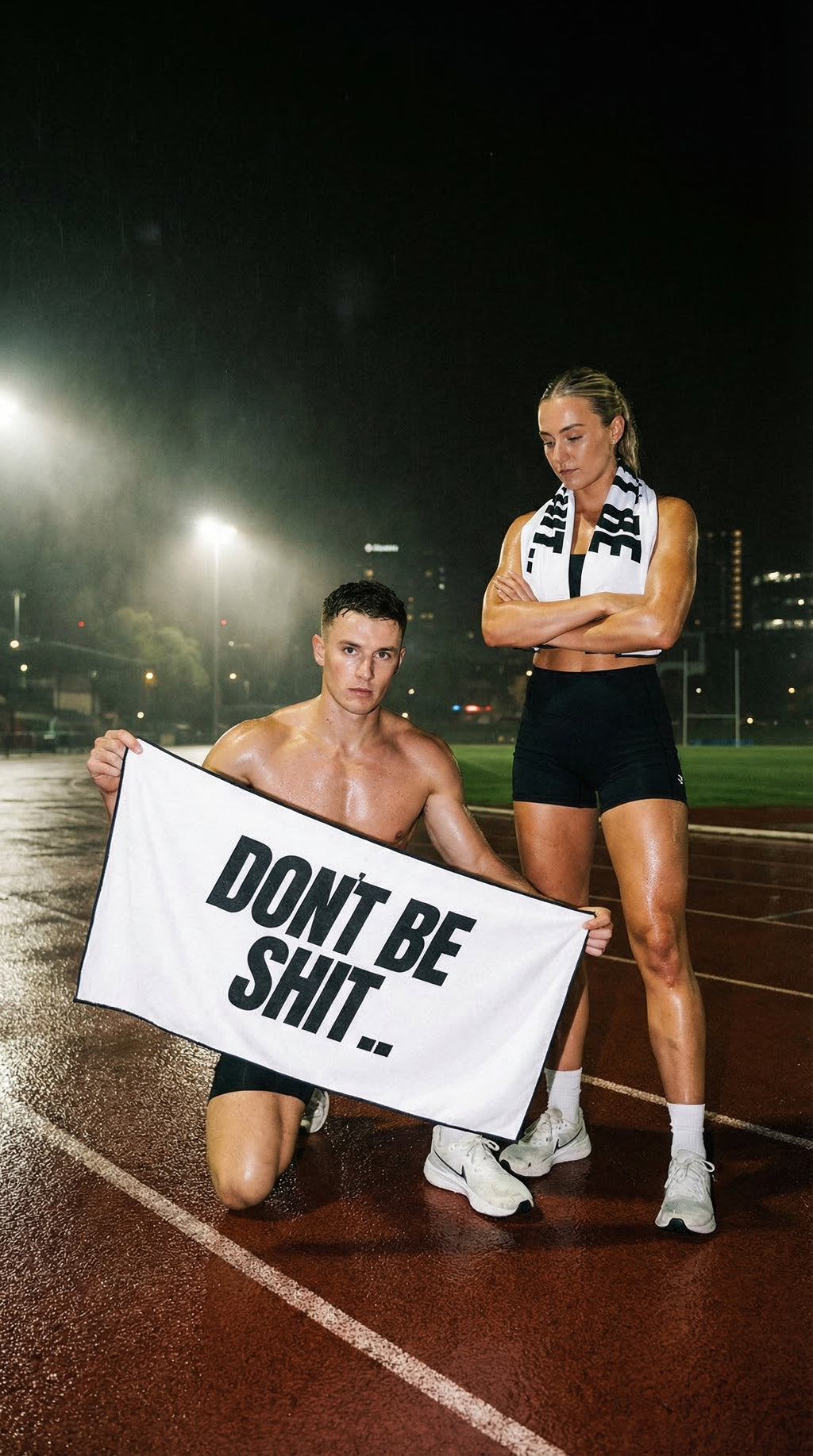 Dont Be Shit Gym Towel