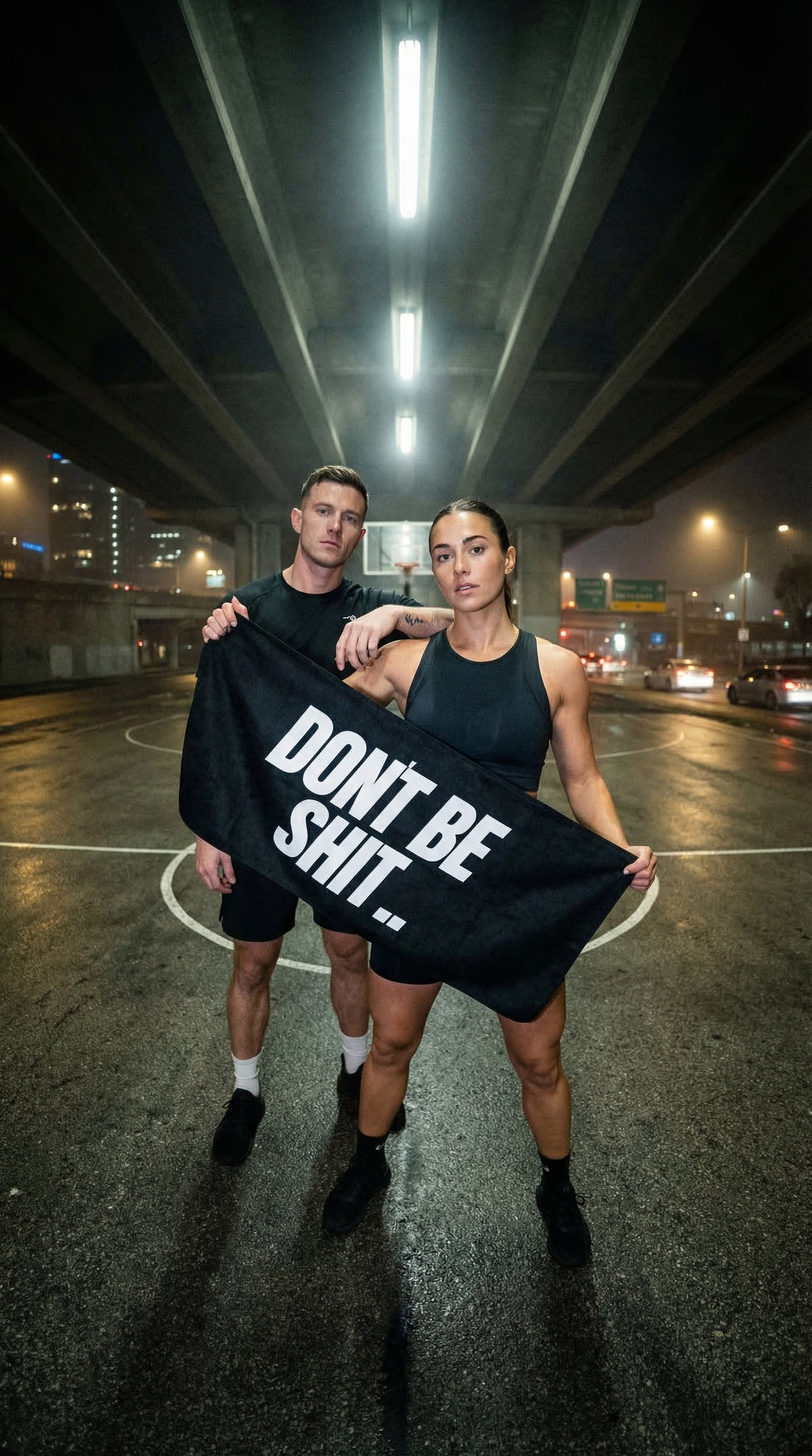 Dont Be Shit Gym Towel