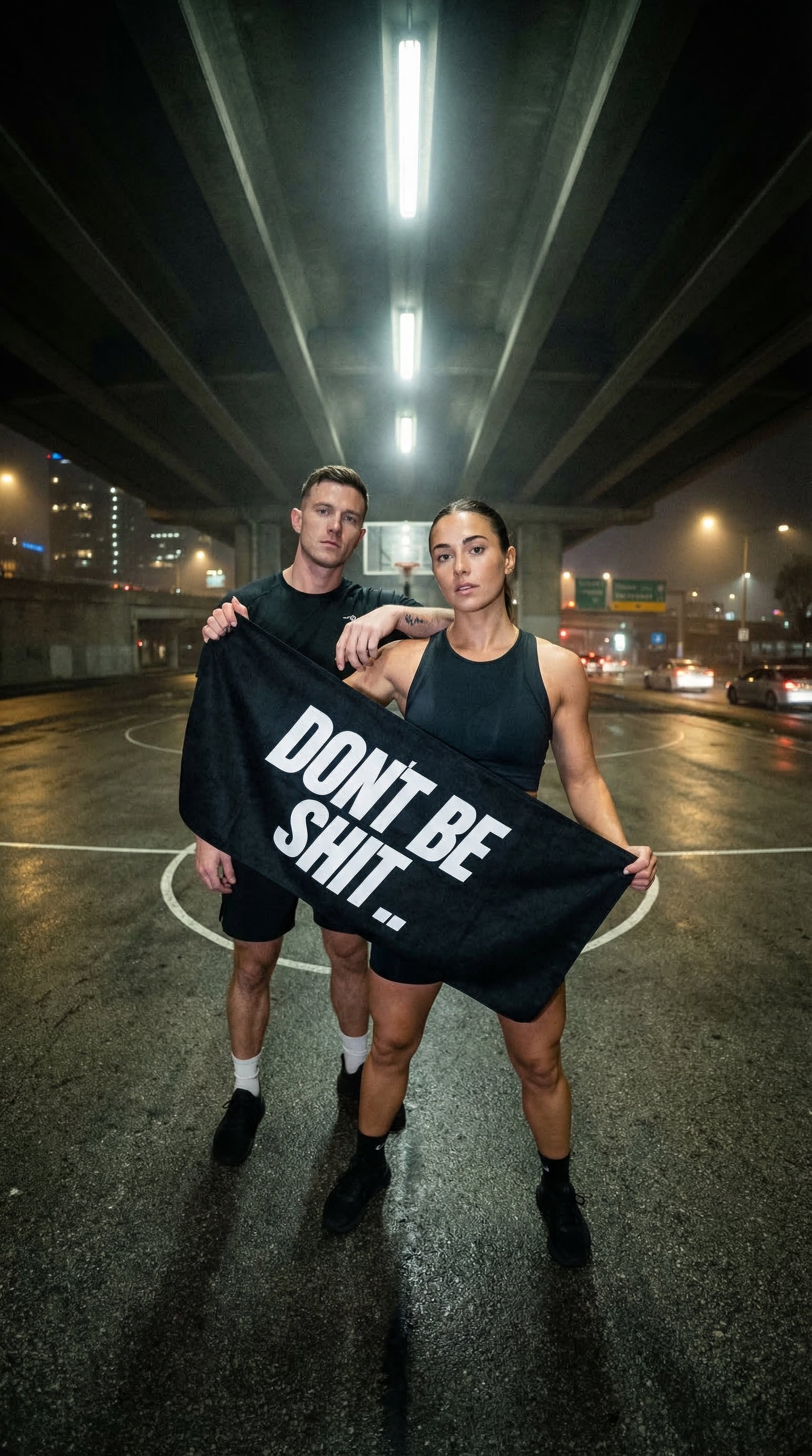 Dont Be Shit Gym Towel